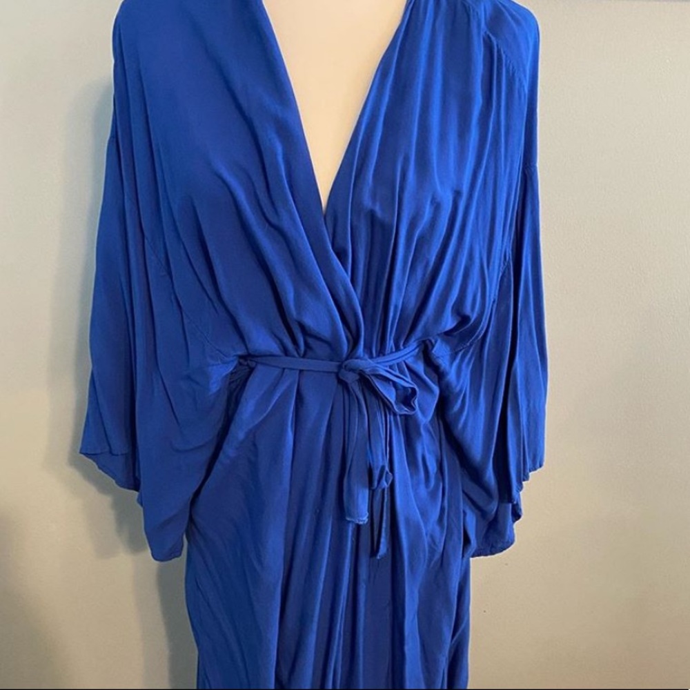 Pink Blush Blue Maternity Robe 🤰🏻